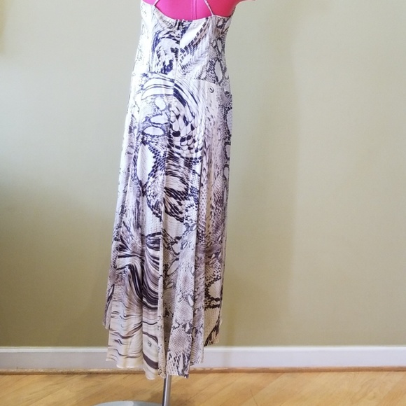 Stunning Silk Cavalli High Low dress size 46 - Picture 6 of 8